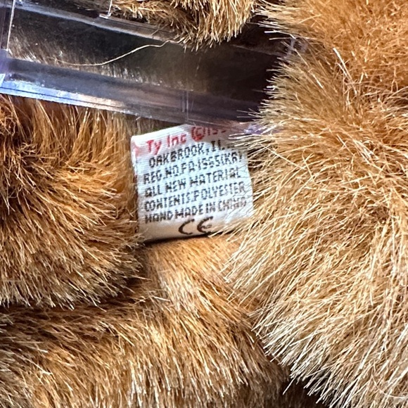 Vintage TY Classics PAWS the HUGE 30" Lay Flat Brown Bear Plush Teddy Bear 1996 - Picture 4 of 16